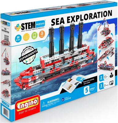 Конструктор "Морские исследования" ENGINO STEM Heroes STH71 1723776330