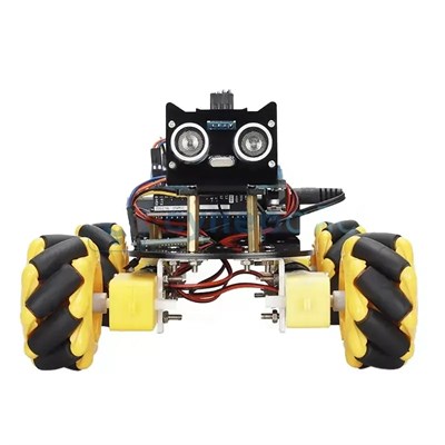 Механический робот-автомобиль Mini Mecanum Wheel 1214628132