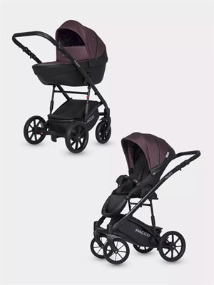 Коляска 2 в 1 Riko Basic Pacco 01 plum 1063467100