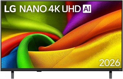 55" Телевизор LG 55NU900B6LA (2026), 4K UHD NanoCell Smart TV черный 124795620
