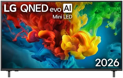 55" Телевизор LG 55QNED83B6A (2026), 4K UHD Mini-LED Smart TV черный 1602767893