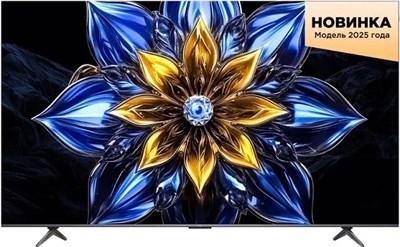 75" Телевизор TCL T8C, 4K UHD, QLED, 120 Гц, HDR, черный (EAC) 1788601456