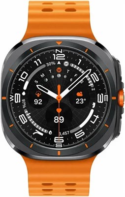 Samsung Galaxy Watch Ultra SM-L705 2025 LTE 47 мм 64Gb titanium grey (серый титан) ремешок orange 568033763
