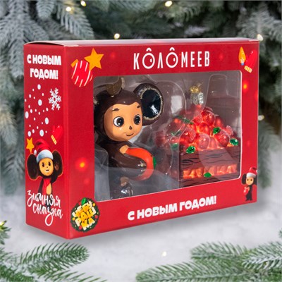 Набор "Чебурашка" 7, из 2 фигурок, в подарочной упаковке 1537329185