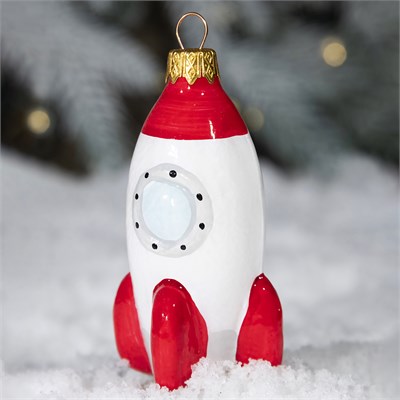 Ёлочное украшение "Космическая ракета", в подарочной упаковке h- см 1829335827