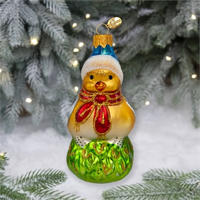 Ёлочное украшение "Зимняя птичка", в подарочной упаковке, h- 11,5 см 66939101