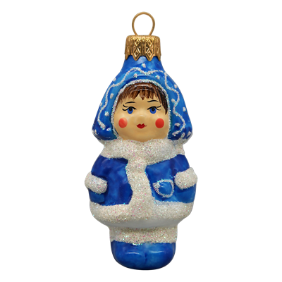 Ёлочное украшение "Снегурочка внучка", в подарочной упаковке, h-9 см 342947544