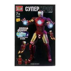 Конструктор супергерои (светится в темноте), 439 дет. Город мастеров 60060-YD