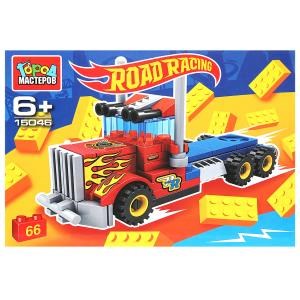 Конструктор ROAD RACING, 66 дет. Город мастеров 15046-CY