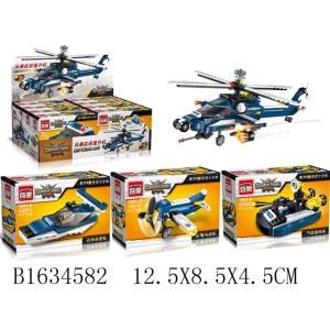 Конструктор пласт. полиция в кор. в дисплее BRICK1801 (16) (16)