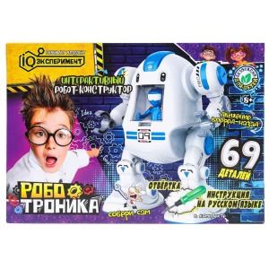 Опыты РОБОТРОНИКА робот-конструктор, кор. 34*24*9см IQ Эксперимент 11912B043-RU