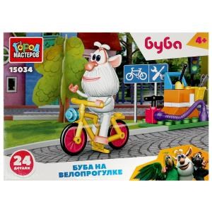 Буба конструктор буба на велопрогулке, 24 дет. Город мастеров 15034-AA
