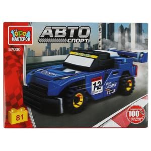 Конструктор СПОРТКАР, 81 дет. Город мастеров 57030-KK