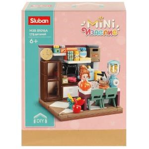 Конструктор пласт. магазин с фигуркой, 178дет. в русс. кор. M38-B1016A