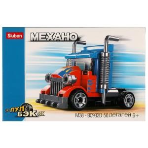 Конструктор пласт. грузовик 50дет. в русс. кор. M38-B0933D