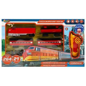 Железная дорога р/у свет-звук, длина пути 264см, кор.31*53*5,5см ИГРАЕМ ВМЕСТЕ в кор.24шт B1941325-R