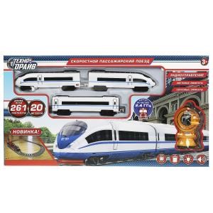 Железная дорога р/у свет-звук, длина пути 231см, кор.59,5*31*5,5см ТЕХНОДРАЙВ в кор.24шт B1111927-R