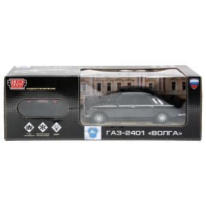 Машина р/у ГАЗ -2401 "волга" 21 см, свет, черн, кор. Технопарк в кор.2*24шт 2401-21RCL-BK (48)