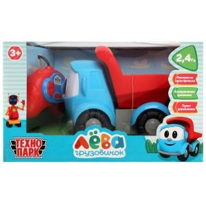 Машина ру Грузовичок Лева , звук,20 см,пульт,кор Технопарк в кор.36шт LEVA-20L-BU
