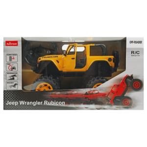 Машина р/у jeep wrangler jl big foot design 1:14, двери открываются вручную Rastar в кор.4шт 79410-RASTAR