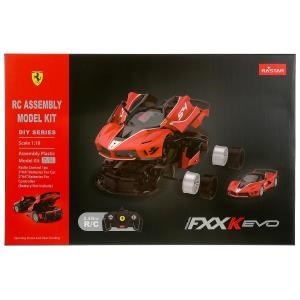 Машина р/у 1:18 ferrari fxx evo конструктор 84 дет. Rastar в кор.6шт 96900-RASTAR