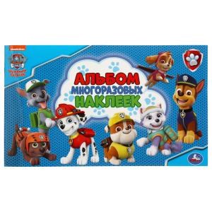 Щенячий патруль. (Альбом наклеек малый формат). Формат: 260х155мм. 4 стр. наклеек. Умка в кор.50шт 978-5-506-03602-9