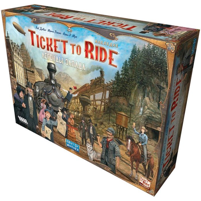 Ticket to Ride. Наследие: Легенды Запада 155158075