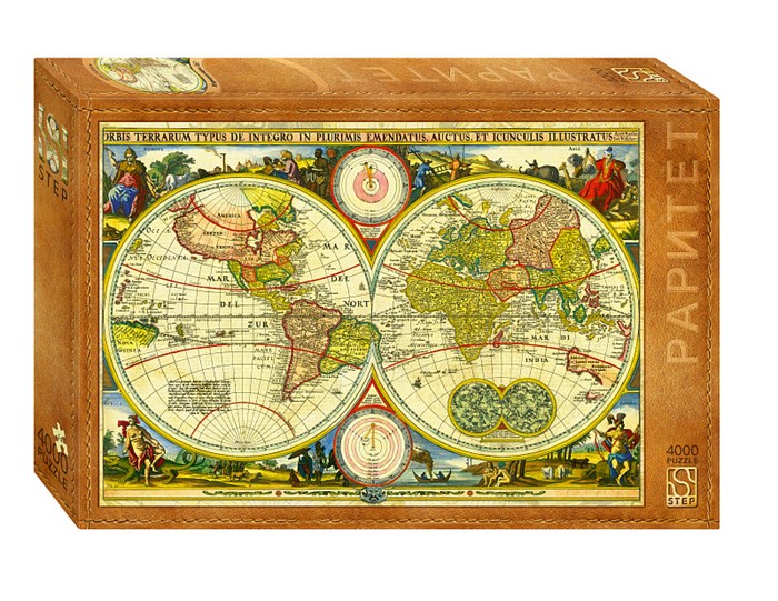 Пазл 4000 "Историческая карта. 1657" # 85425