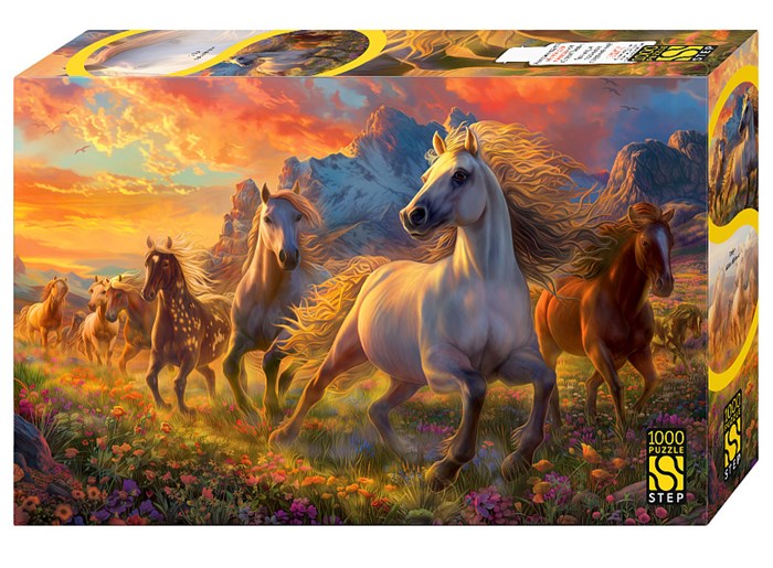 Пазл 1000 "Табун" # 79251