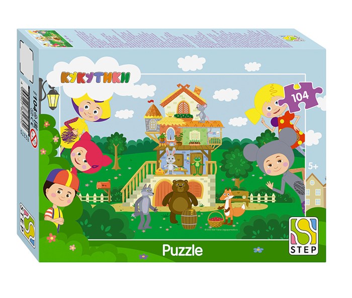 Пазл 104 "Кукутики" (Биг Папа) # 82270