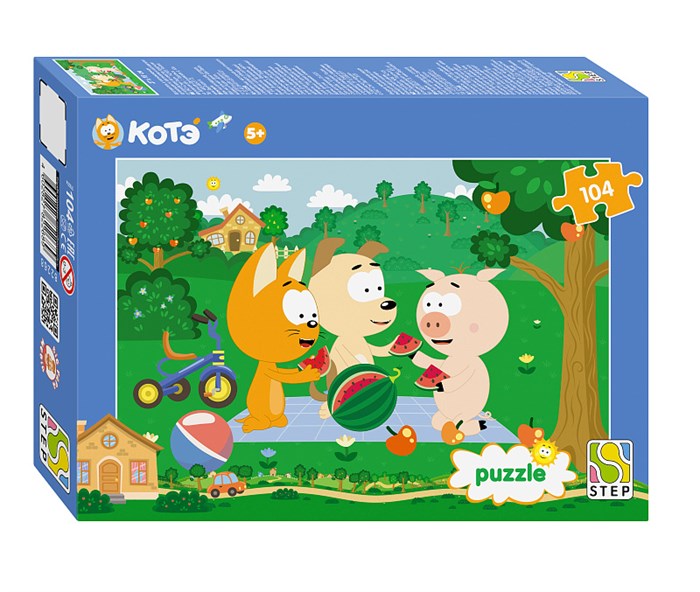 Пазл 104 "Котэ" (Биг Папа) # 82268