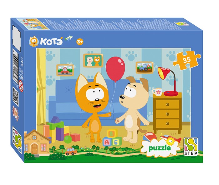 Пазл 35 "Котэ" (Биг Папа) # 91485
