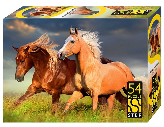 Пазл 54 "Лошади. Символ года" # 71219