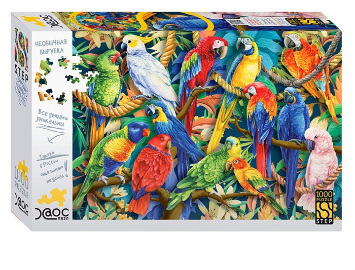 Пазл 1000 "Пестрый мир" # 79224
