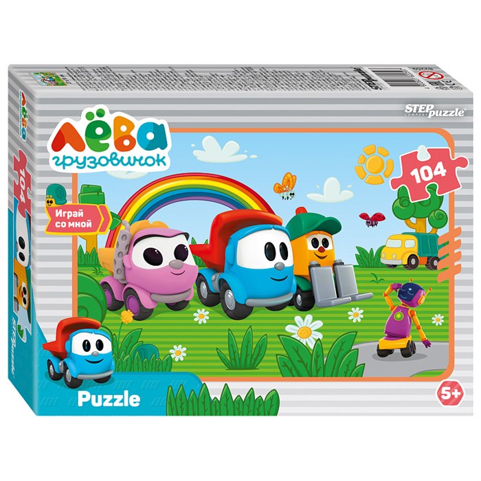 Мозаика "puzzle" 104 "Грузовичок Лёва. Друзья" (ООО "Первый проект") # 82259