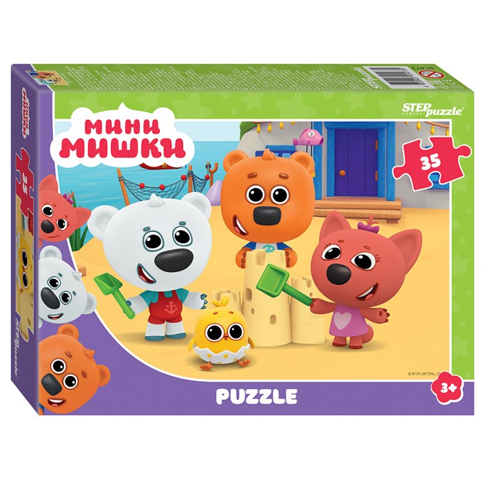 Мозаика "puzzle" 35 "Мини мишки" (0+ Медиа) # 91473