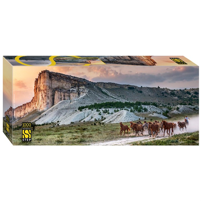 Мозаика "puzzle" 1000 "Крым. Белая скала" (Панорама) # 79408