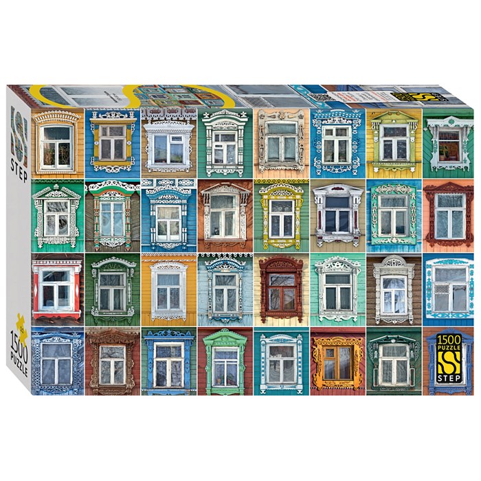 Мозаика "puzzle" 1500 "Наличники. Суздаль" # 83086