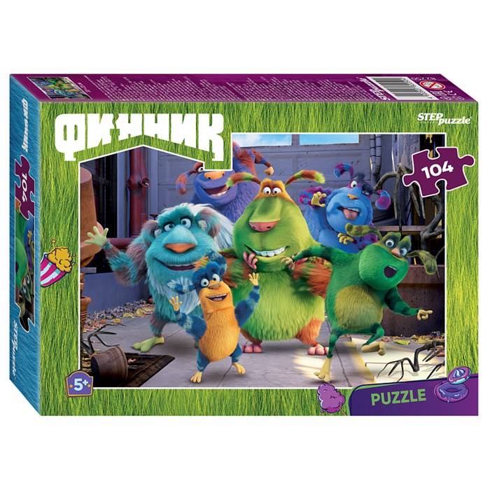 Мозаика "puzzle" 104 "Финник" (Riki) # 82250