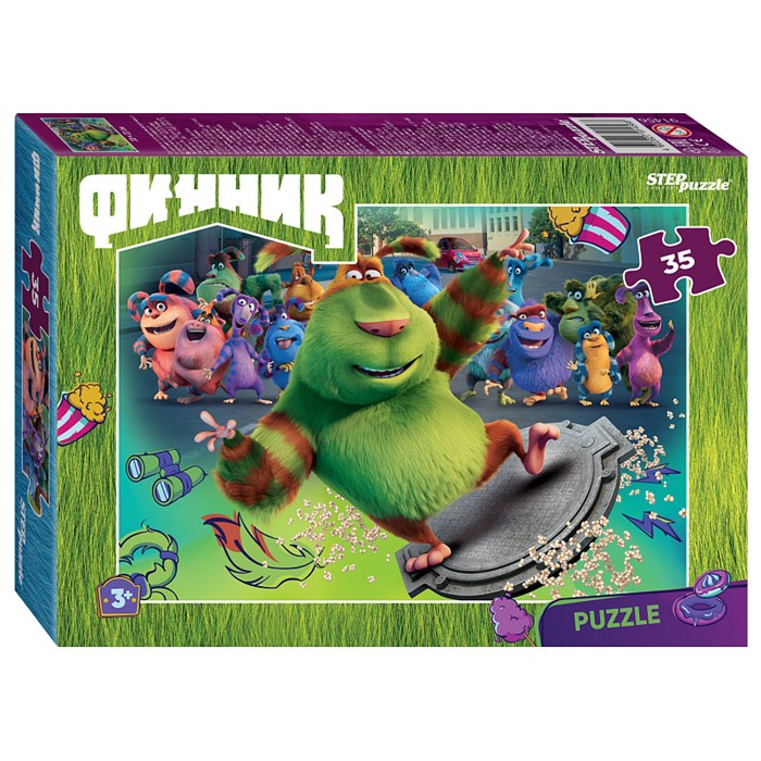 Мозаика "puzzle" 35 "Финник" (Riki) # 91456