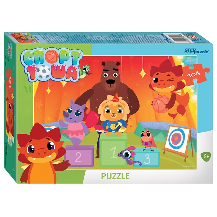 Мозаика "puzzle" 104 "Спорт Тоша" (ТойРой Медиа) # 82249