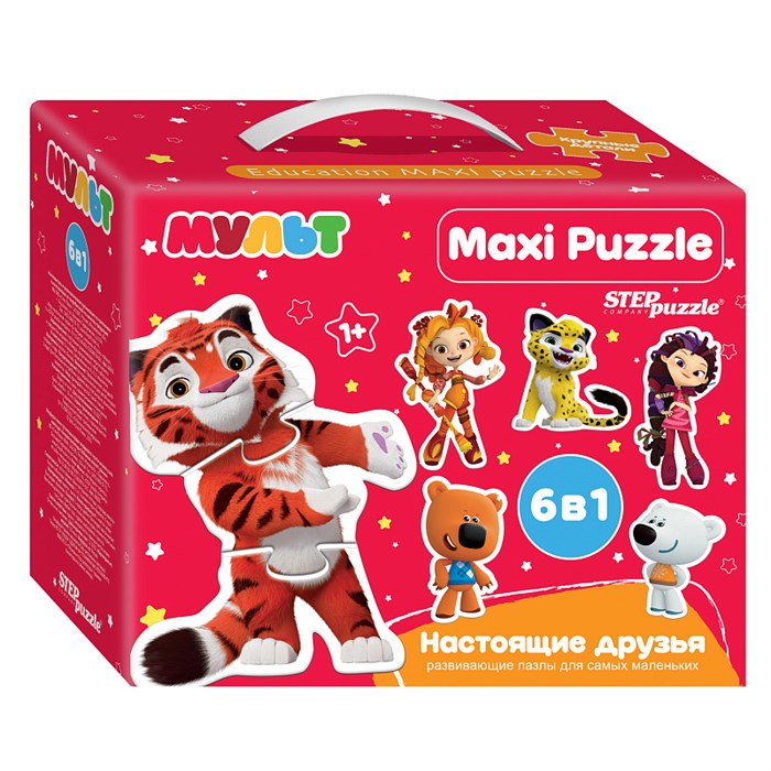 Мозаика "puzzle" 6в1 "Мульт" (0+ Медиа) # 68003