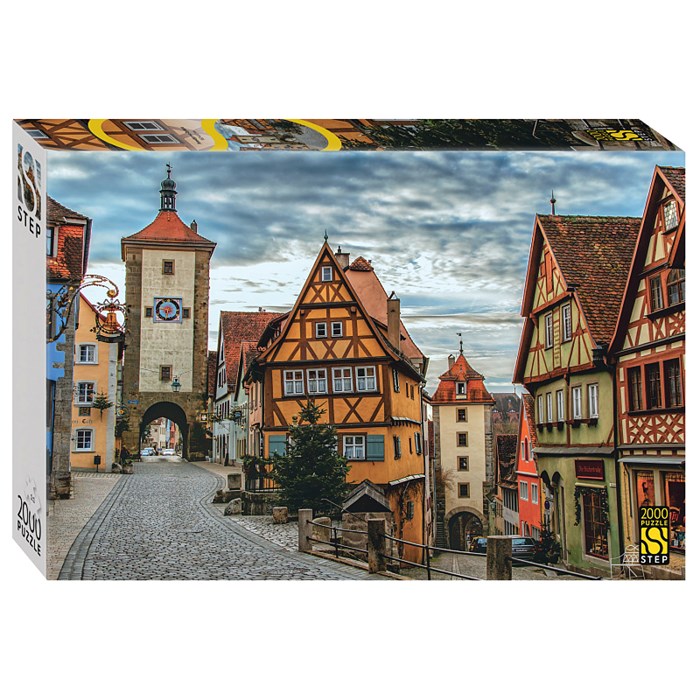 Мозаика "puzzle" 2000 "Ротенбург-на-Таубере" # 84051