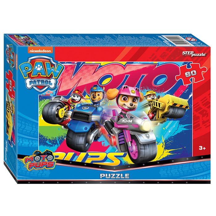 Мозаика "puzzle" 60 "Щенячий патруль (new 1)" (Никелодеон) # 81225