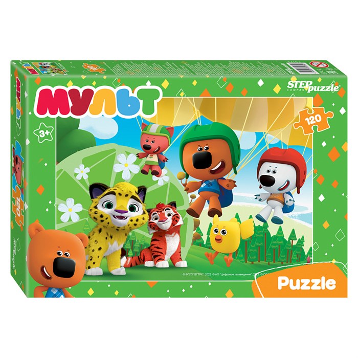 Мозаика "puzzle" 120 "Мульт. Ми-ми-мишки. Сказочный патруль и др. " (0+ Медиа) # 75175