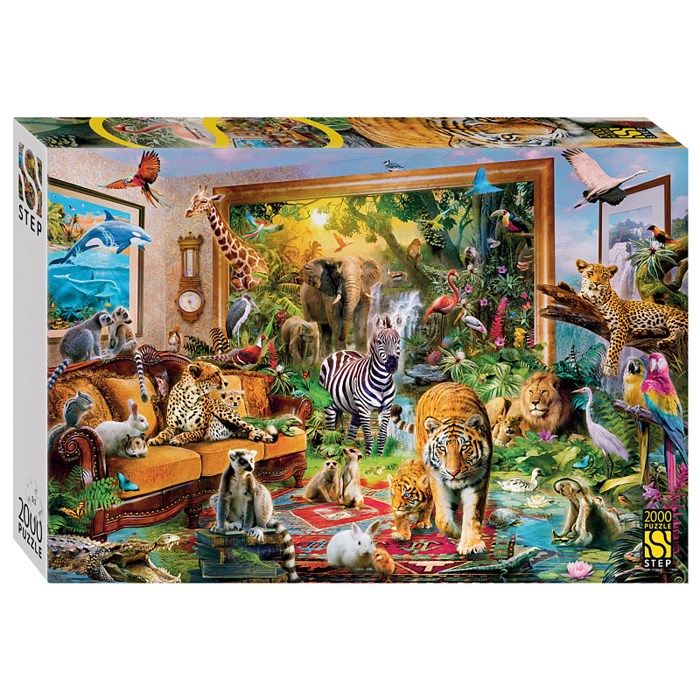 Мозаика "puzzle" 2000 "Ожившая сказка" # 84047