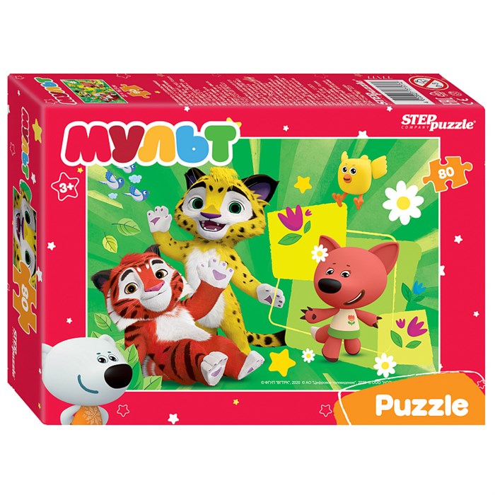 Мозаика "puzzle" 80 "Мульт. Ми-ми-мишки. Сказочный патруль и др. " (0+ Медиа) # 77177