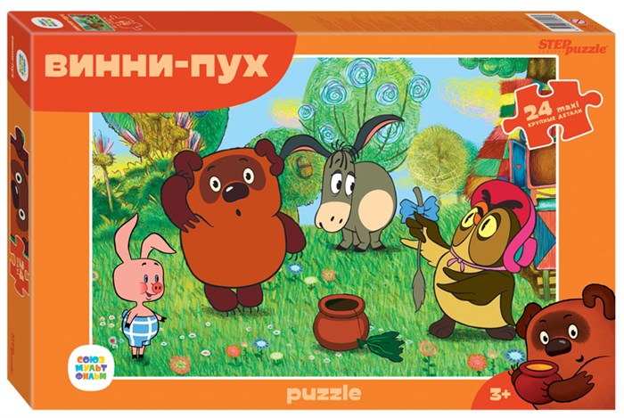 Мозаика puzzle maxi 24 Винни Пух (new) (С/м) # 70013