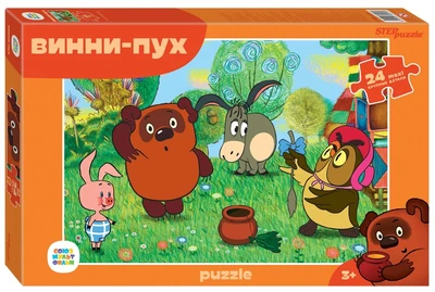 Мозаика puzzle maxi 24 Винни Пух (new) (С/м) # 70013