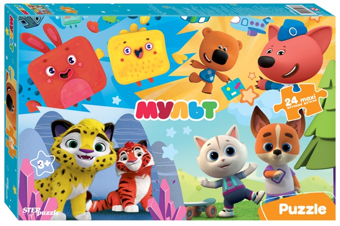 Мозаика puzzle maxi 24 Ми-ми-мишки и др. Мульт (0+ Медиа) # 90078